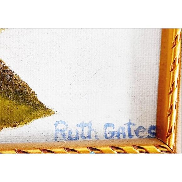 Ruth Gates Oil Painting – Magnolia and the Mockingbird - Picture 5 of 6